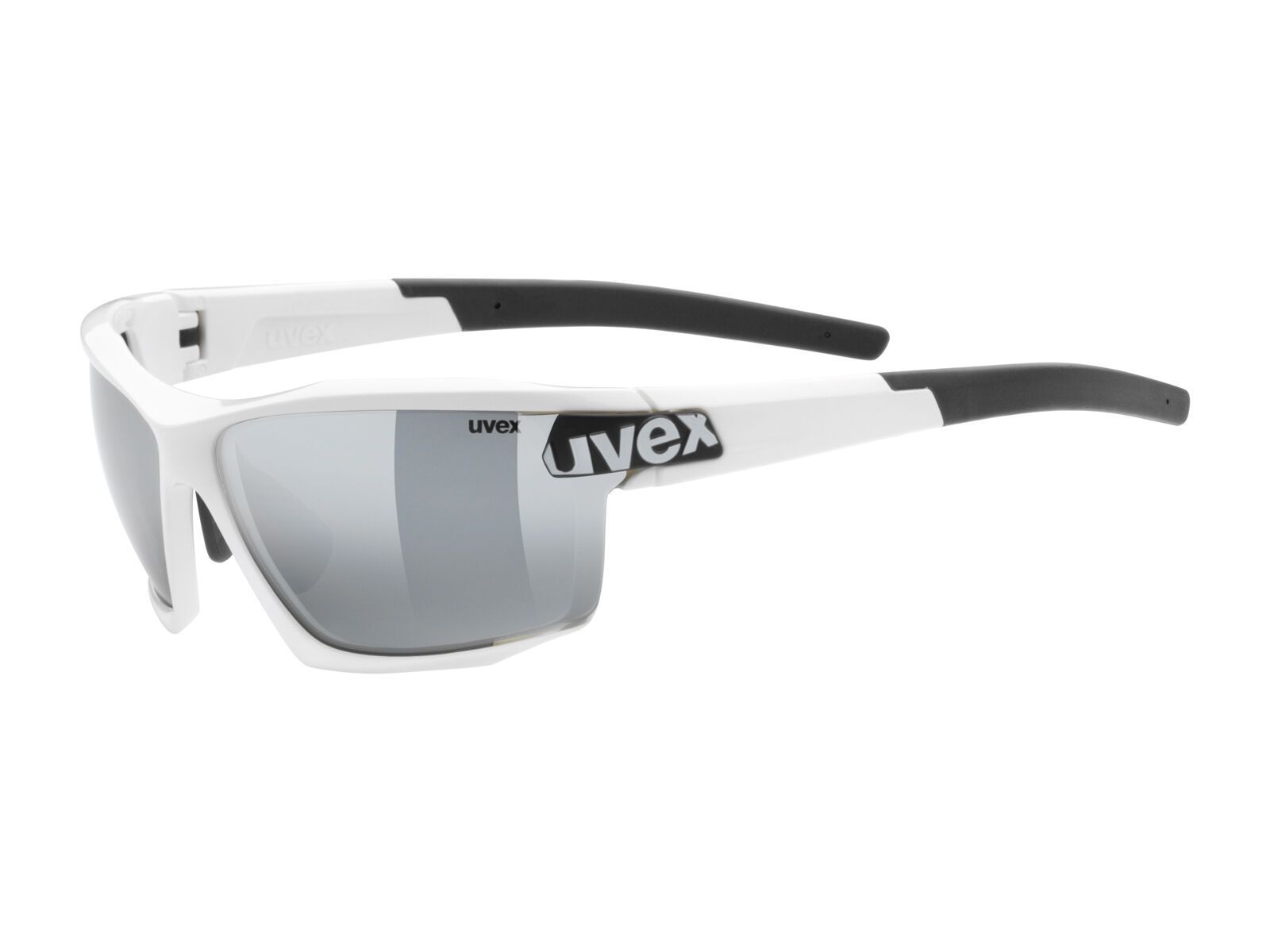 uvex sportstyle 113 inkl. Wechselgläser, white/Lens: litemirror silver - Bild 1