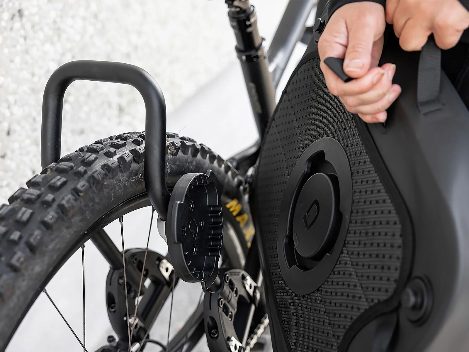 Aeroe 10L Urban Pannier Bag, black - Bild 5