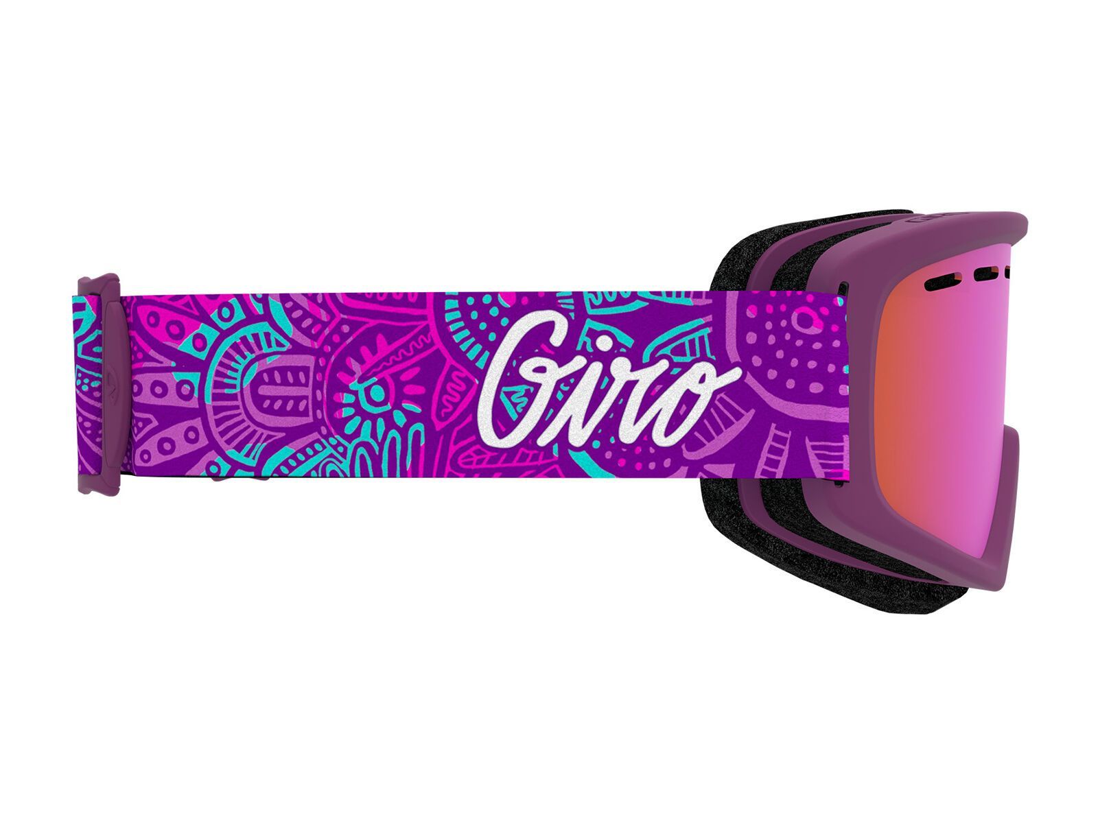 Giro Rev, psych blossom/Lens: amber pink - Bild 3