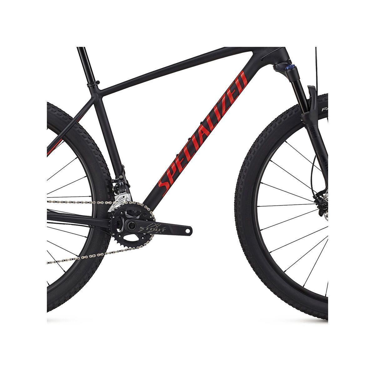 Specialized Chisel Comp, satin gloss black/rocket red - Bild 5