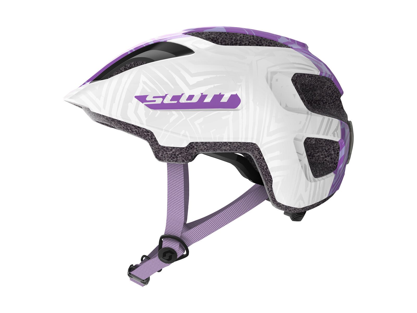 Scott Spunto Junior Helmet, white/purple - Bild 2