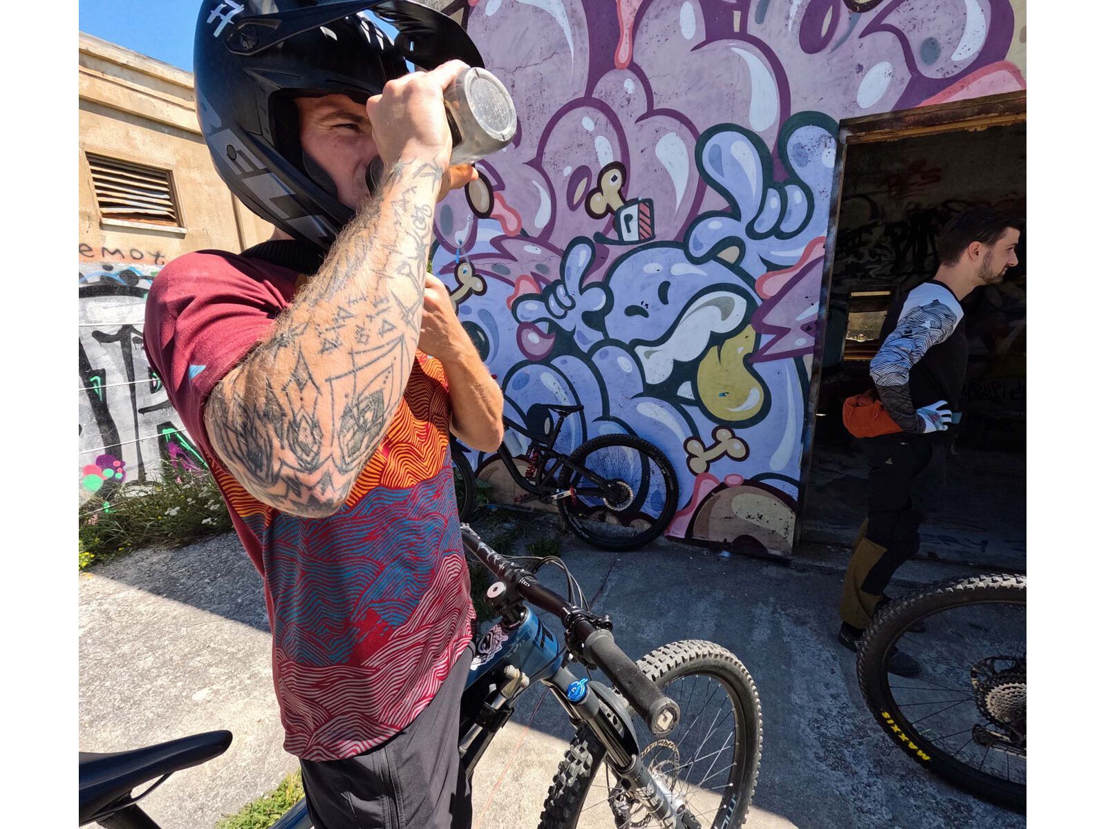 Zimtstern Braapz Shirt SS Men, windsor wine - Bild 3