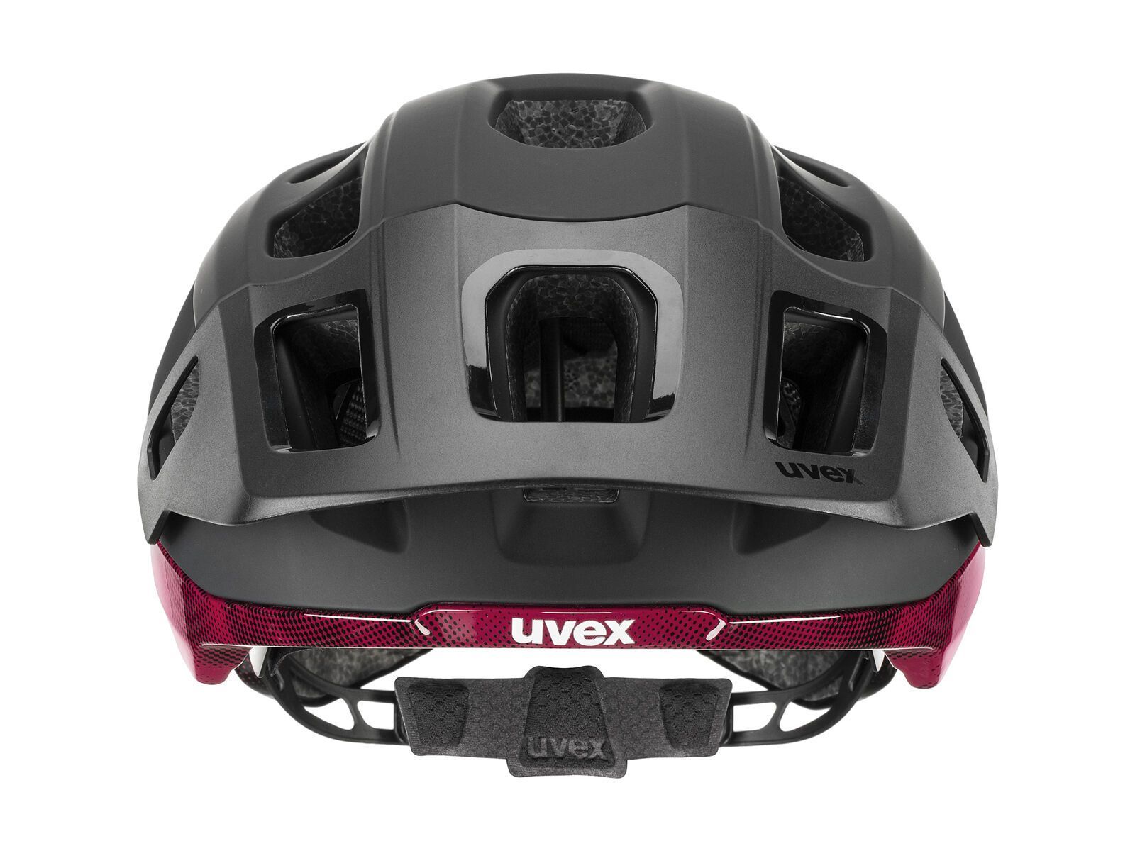 uvex react MIPS, black-ruby red matt - Bild 2