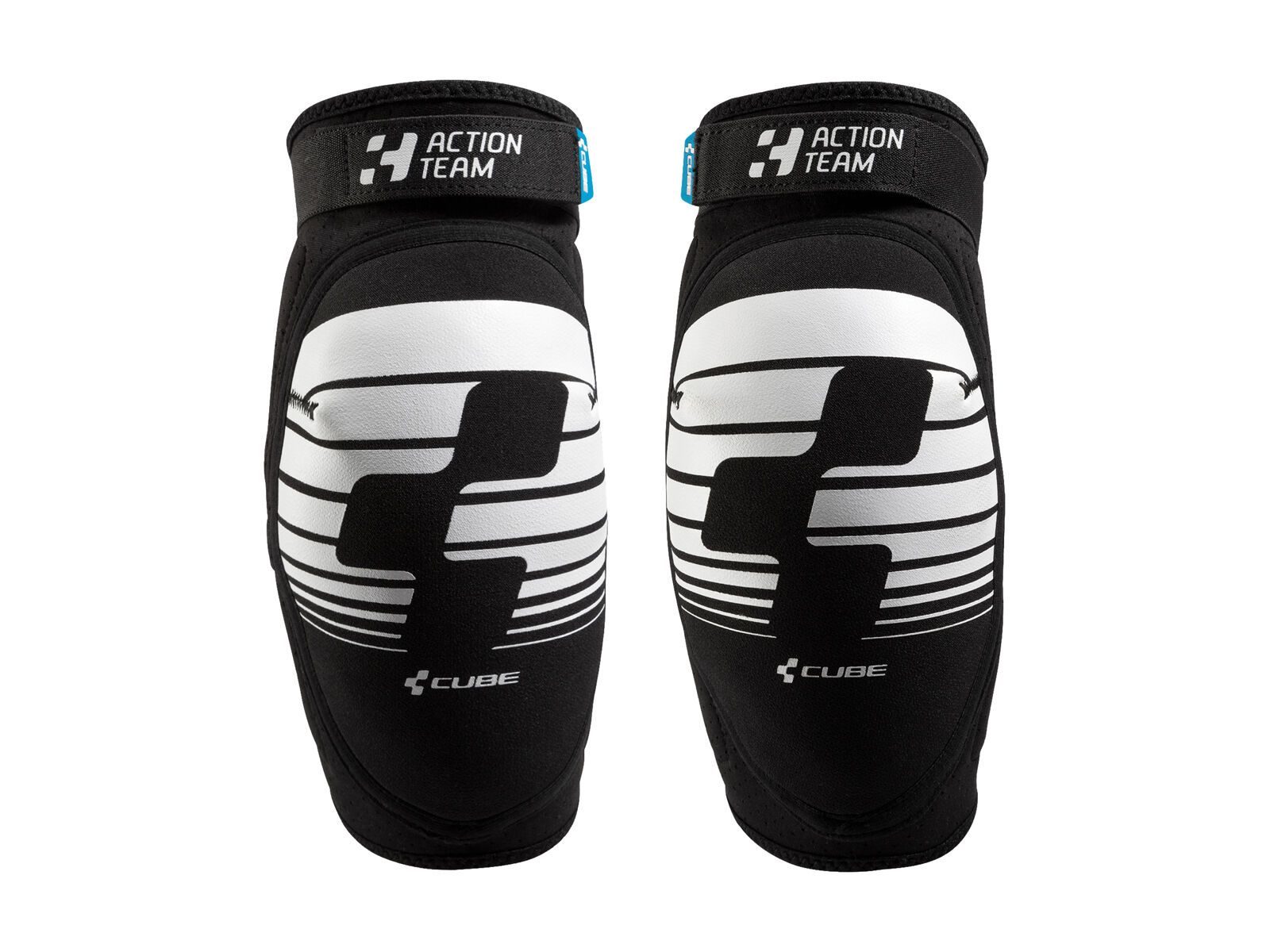 Cube Ellbogenschoner Action Team CMPT, black´n´white - Bild 1