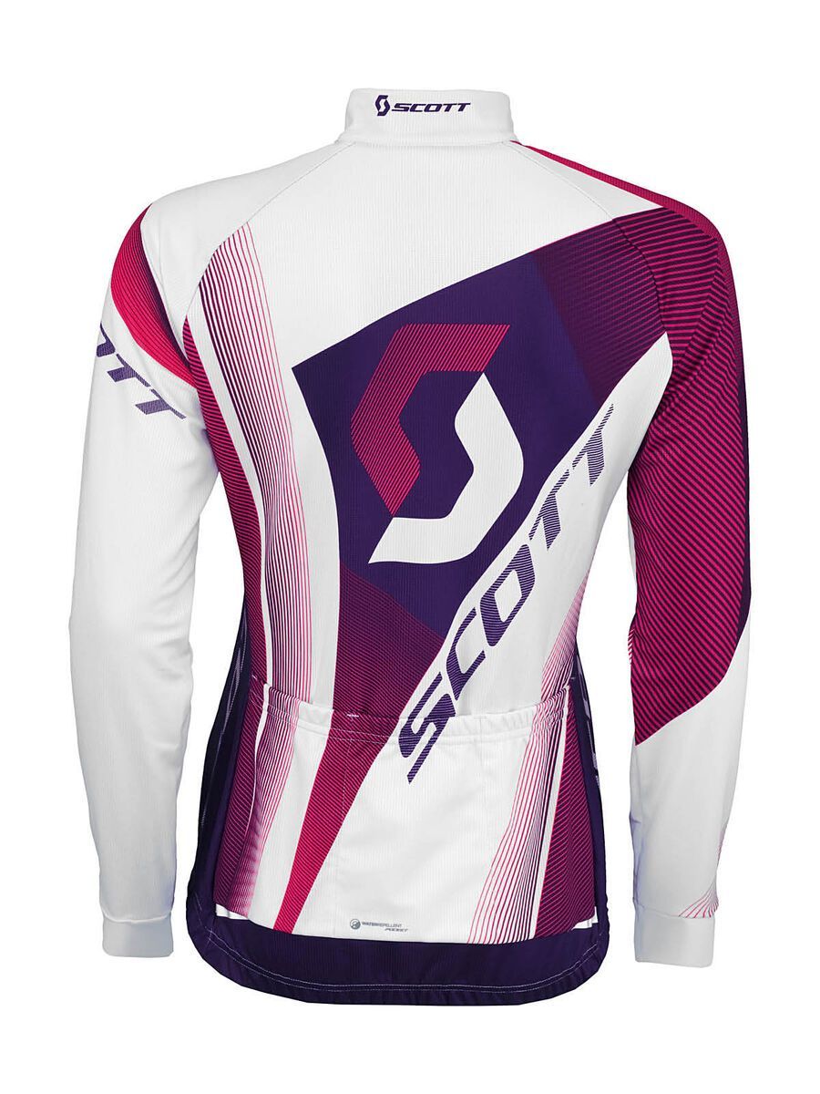 Scott Womens RC l/sl Shirt, white/dark purple - Bild 2