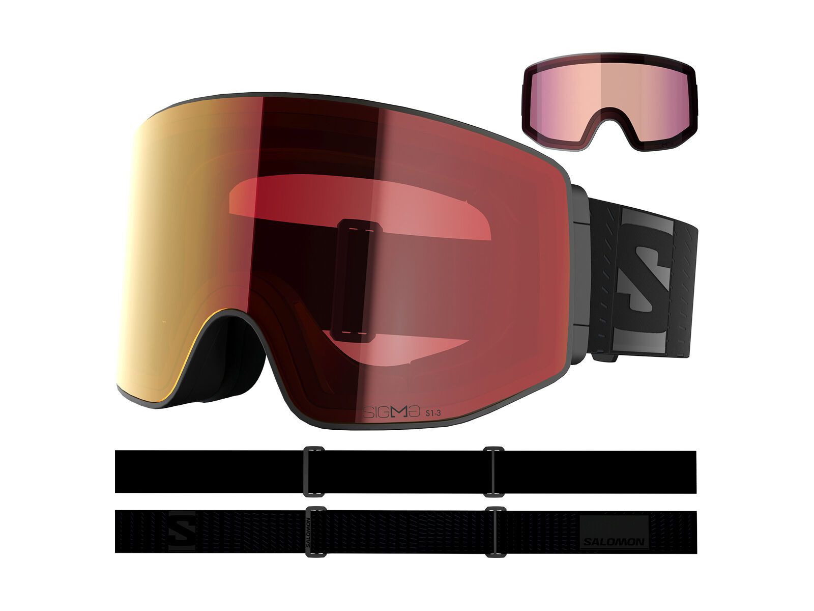 Salomon Sentry Prime + WS, Sigma Photochromic Poppy Red / black - Bild 5