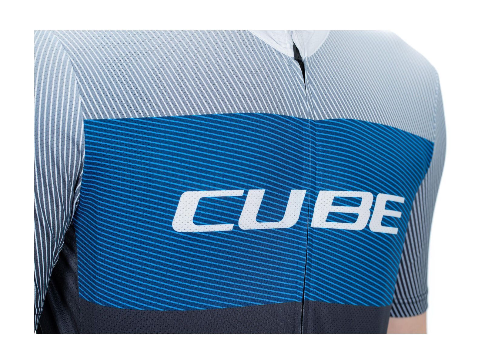Cube Vertex Trikot CMPT kurzarm, black´n´blue´grey - Bild 4