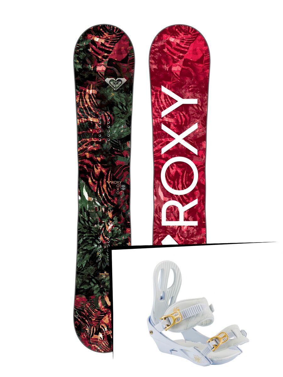 Set: Roxy Xoxo 2019 + Nitro Rythm white gold - Bild 1