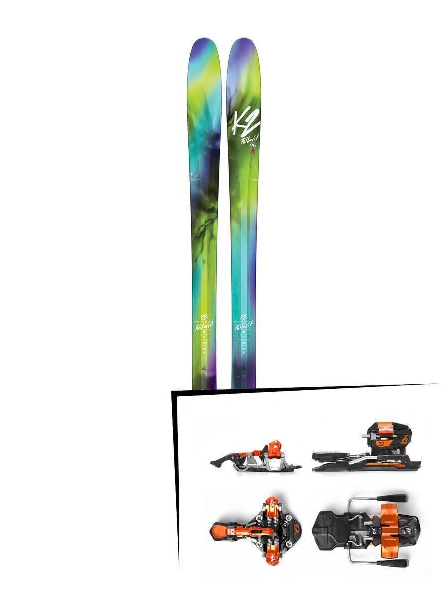Set: K2 SKI Fulluvit 95 2017 + G3 Ion 12 100 mm 2017 - Skiset - Bild 1