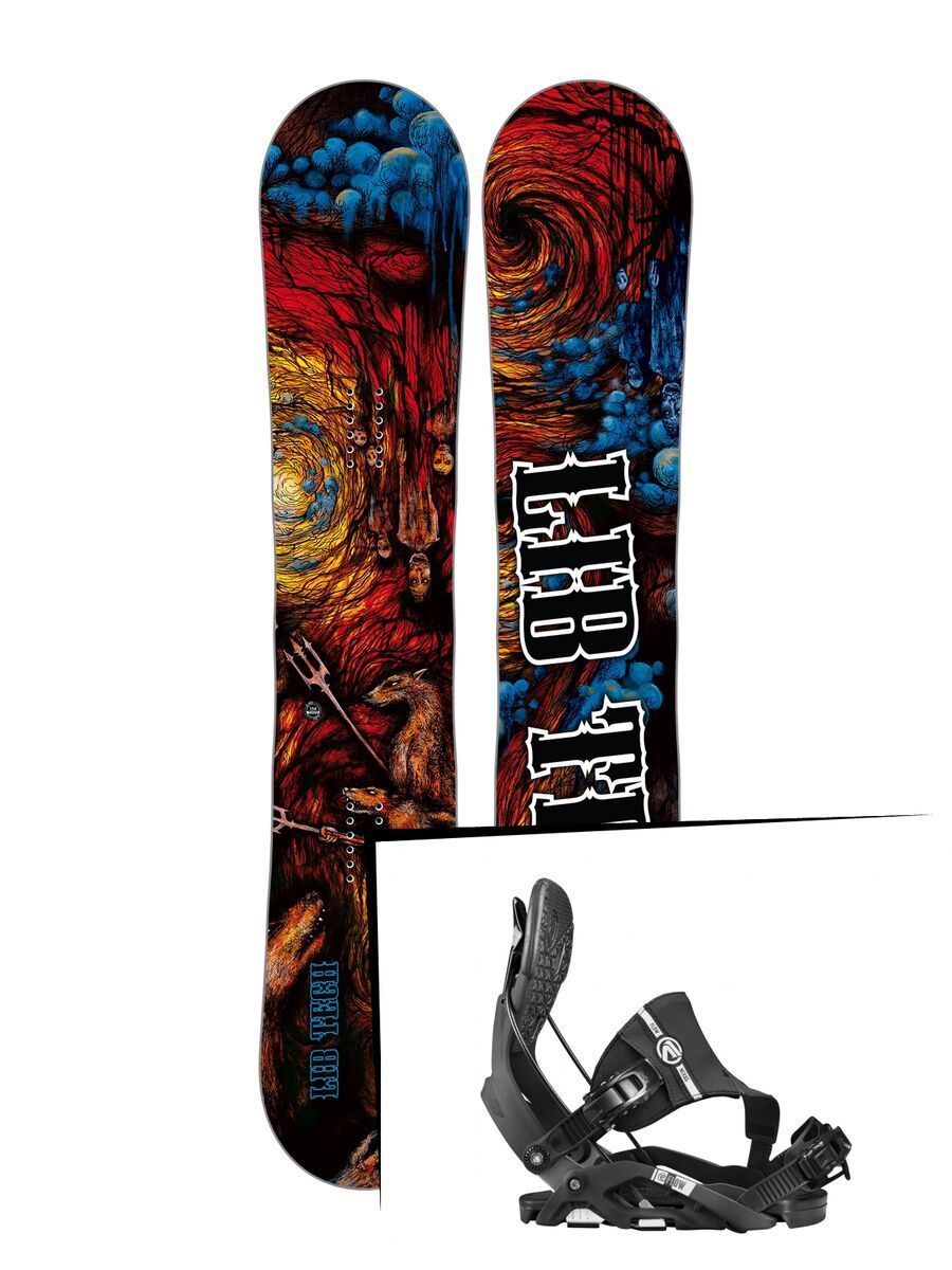 Set: Lib Tech From Hell Skate Banana 2017 + Flow Nexus Hybrid (1718375S) - Bild 1