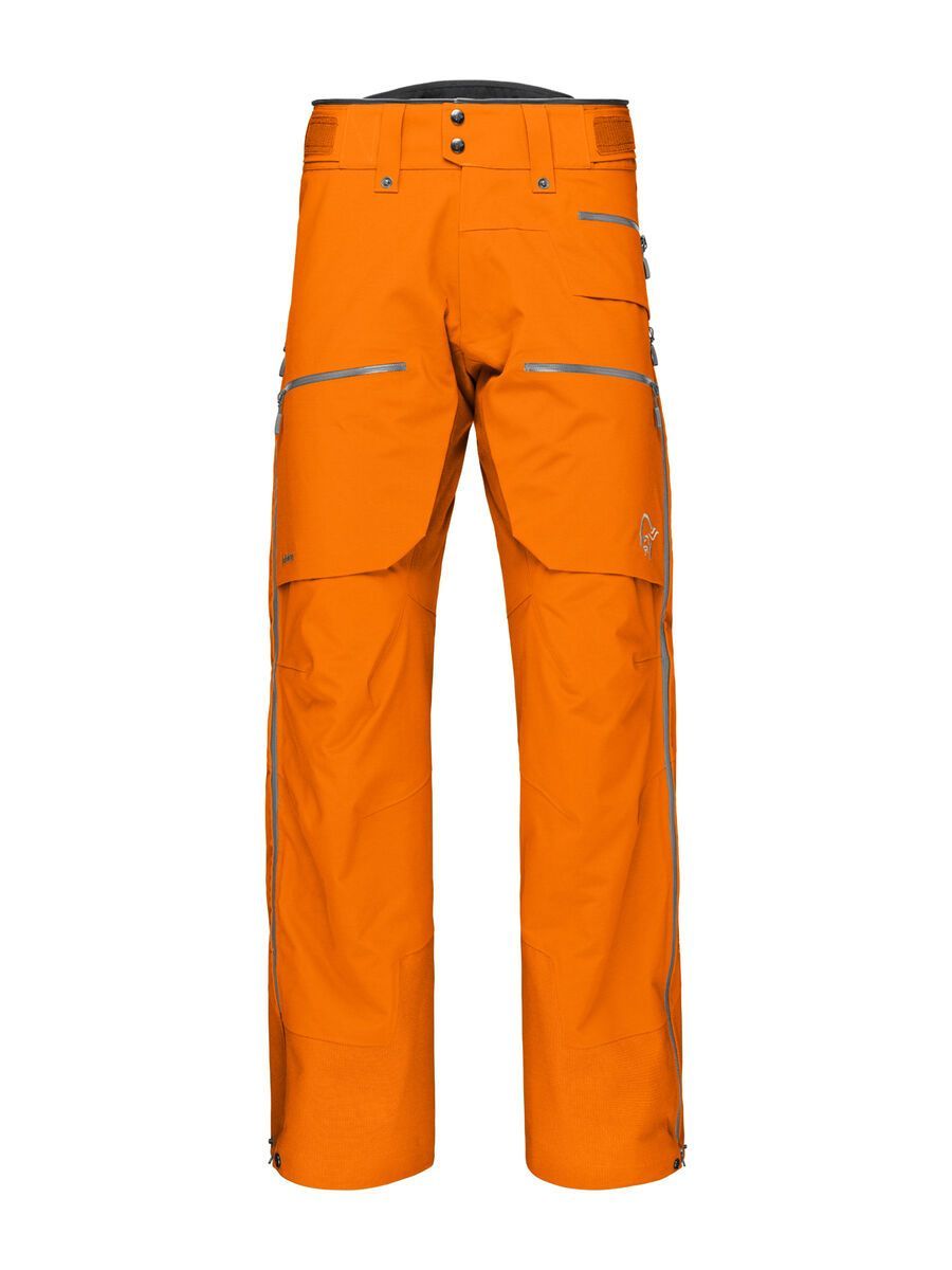 Norrona lofoten Gore-Tex Pro Pants M's, orange popsicle - Bild 1