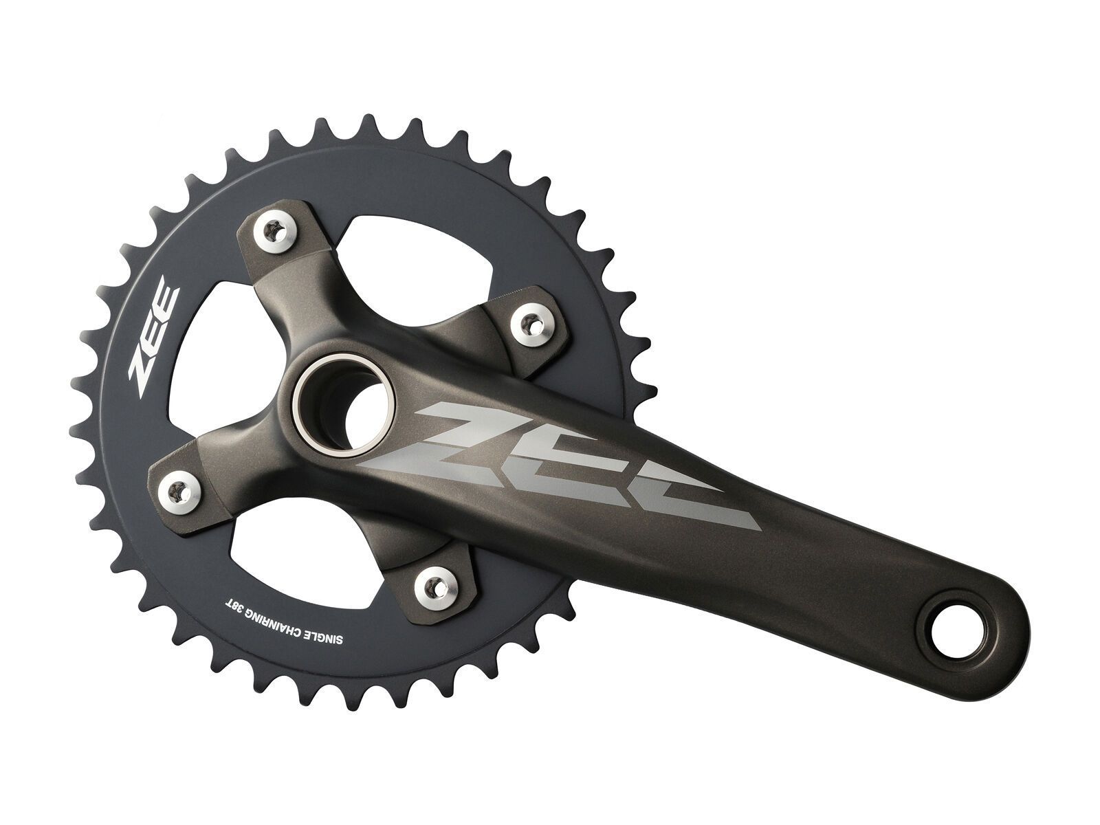 Shimano Kurbelgarnitur ZEE FC-M640 10-fach - 36, BSA 68/73, schwarz - Bild 1