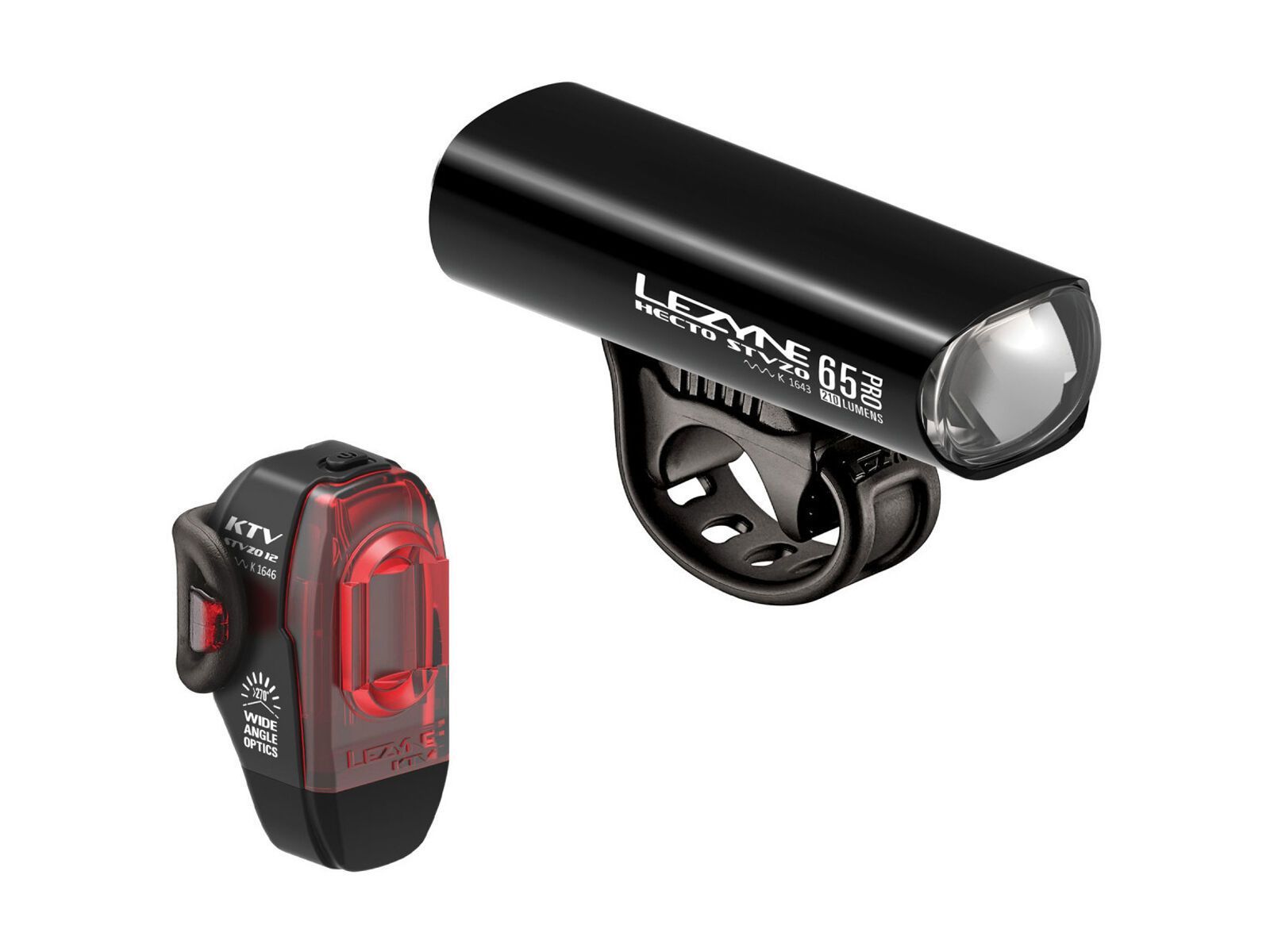 Lezyne Hecto StVZO Pro 65 / KTV StVZO - Beleuchtungsset - Bild 1