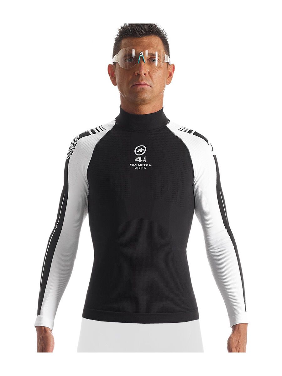 Assos LS.skinFoil winter evo7, block black - Bild 2