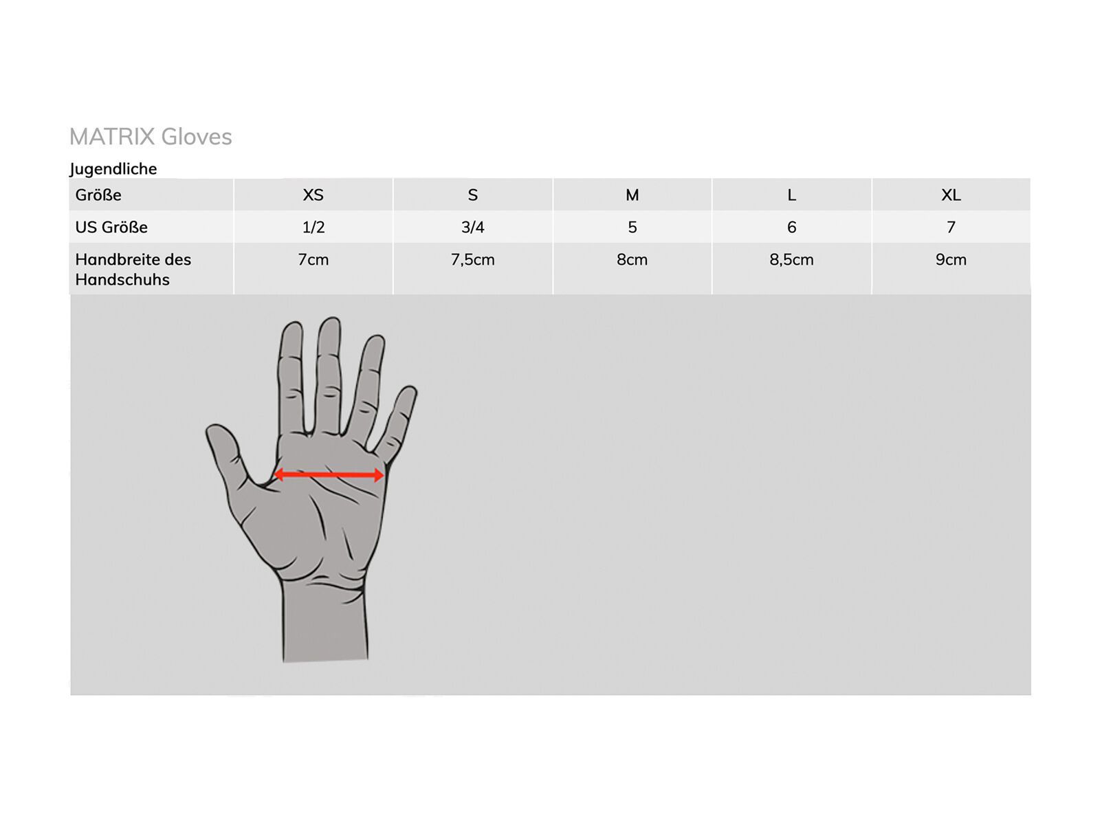 ONeal Matrix Youth Glove Villain, black - Bild 3