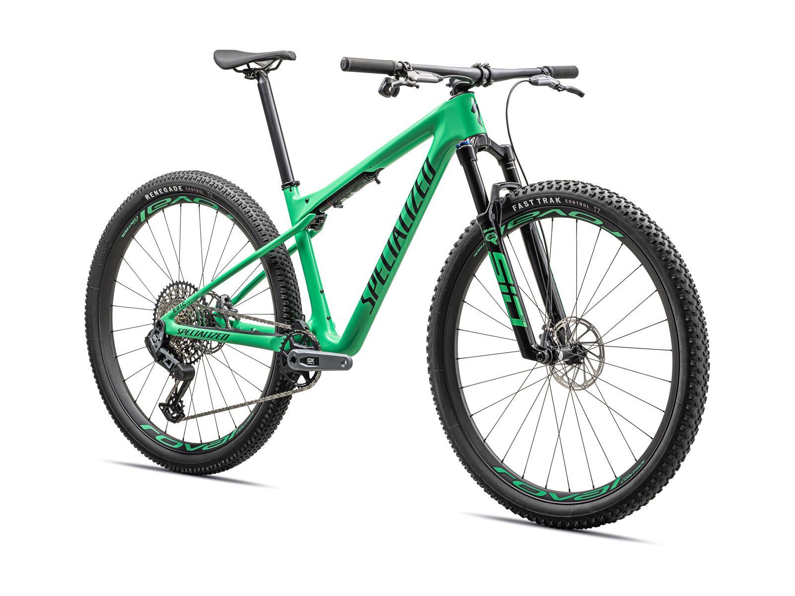 Specialized Epic World Cup Expert, electric green/forest green pearl - Bild 2