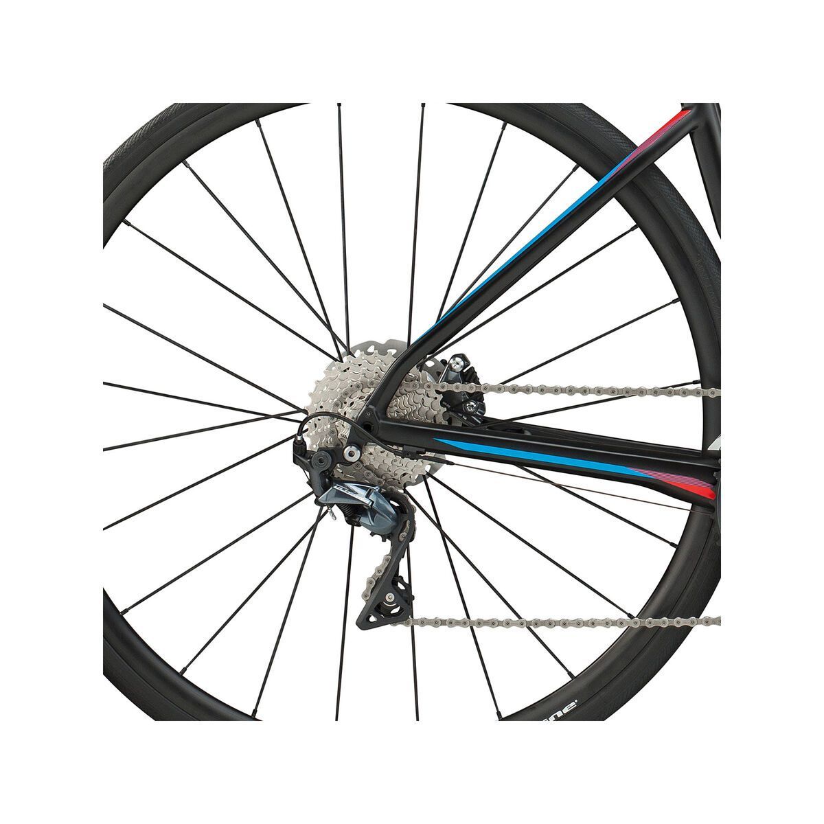 BMC Roadmachine 02 Two, carbon red blue - Bild 5