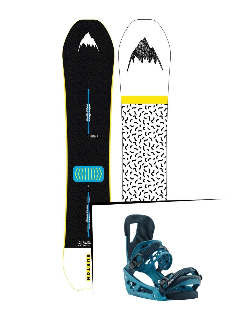 Set: Burton Deep Thinker 2019 +  Cartel EST (1930915S) - Bild 1