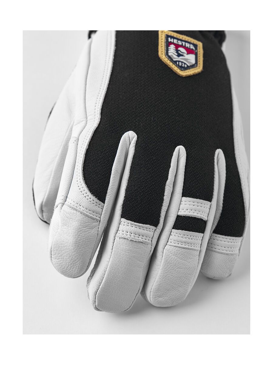 Hestra Army Leather Patrol 5 Finger, black - Bild 3