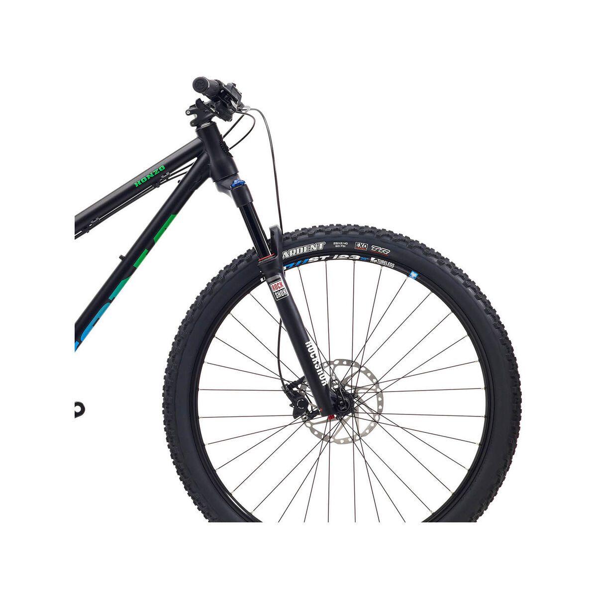 Kona Honzo, Matt Black w/Blue & Green Fade - Bild 5