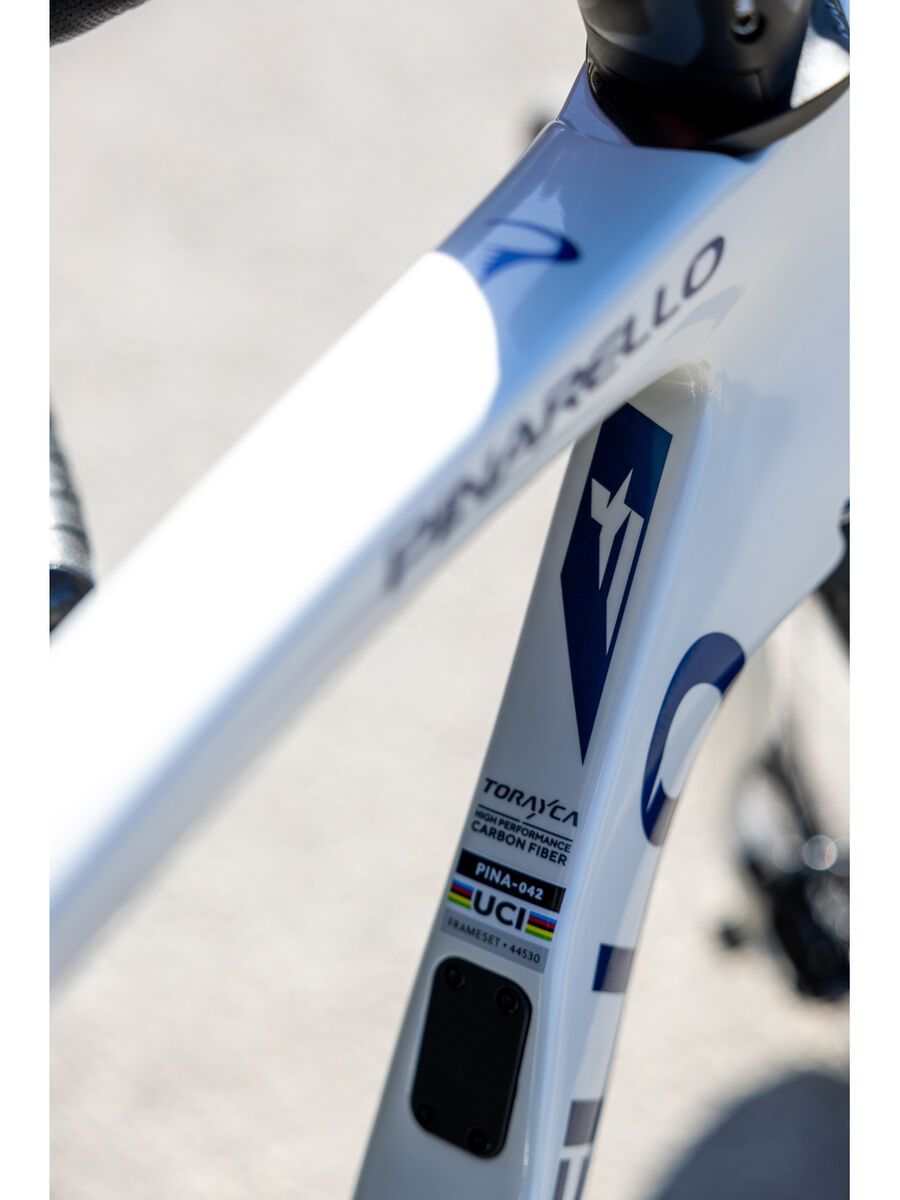 Pinarello F5 105 Di2 2x12 DB / Most Ultrafast Carbon DB HG11, furious white - Bild 11