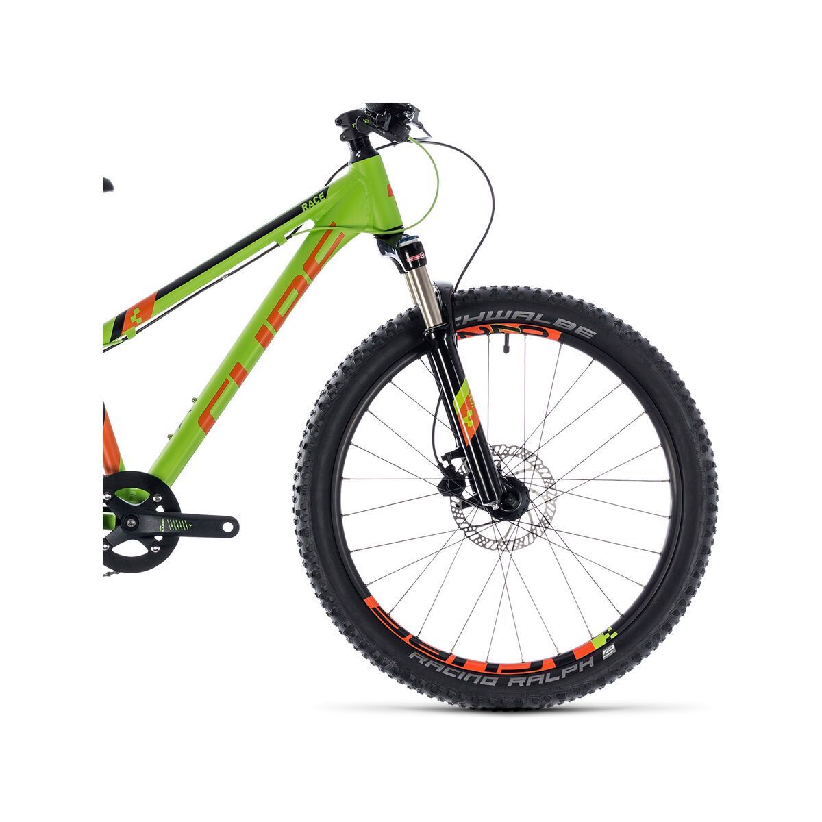 Cube Kid 240 Race, green´n´orange - Bild 3