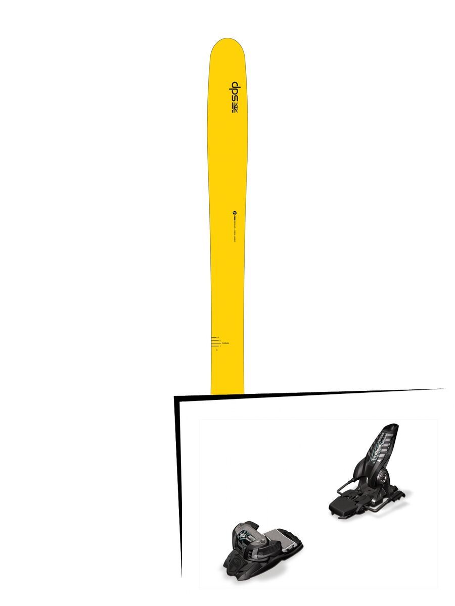 DPS Skis Set: Wailer 112 RP2 Hybrid 2016 + Marker Griffon 13 - Bild 1