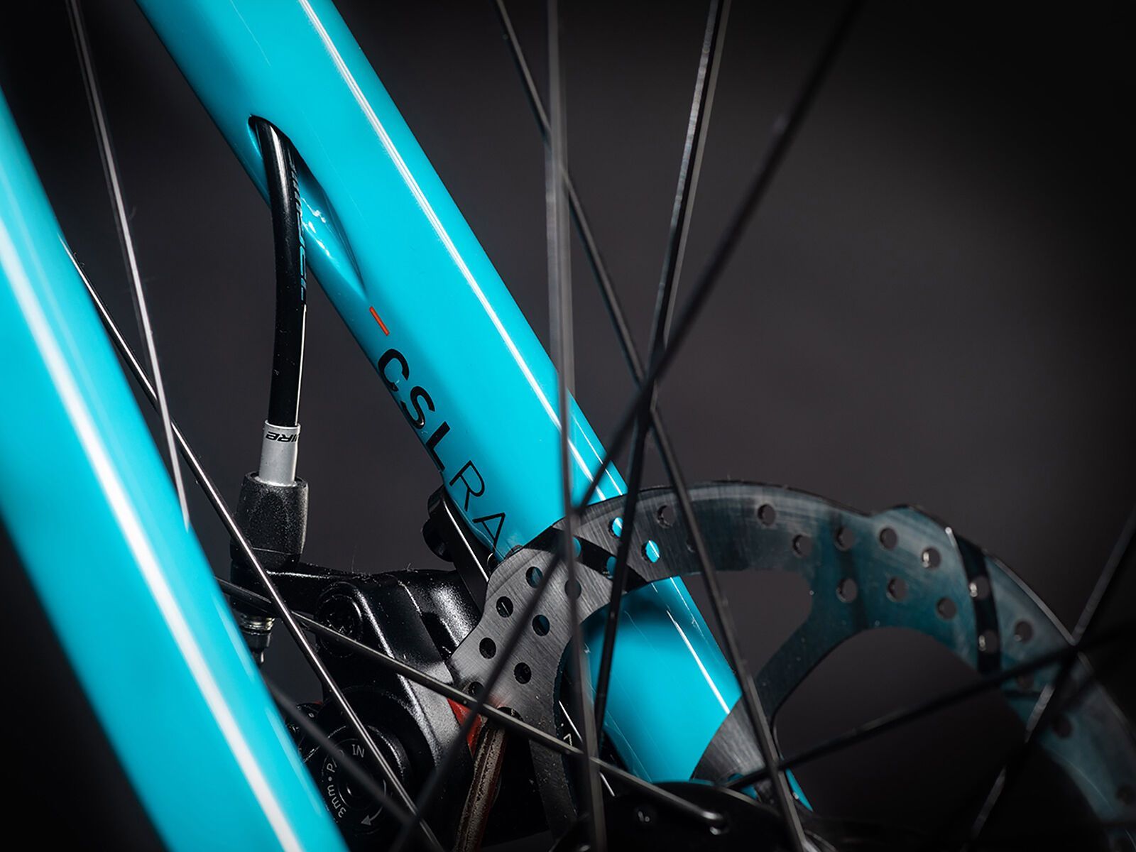 Cube Attain Race, petrol´n´orange - Bild 5