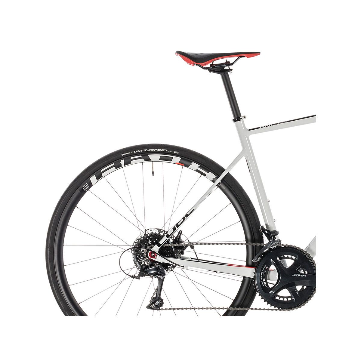 Cube Attain Pro Disc, white´n´red - Bild 5