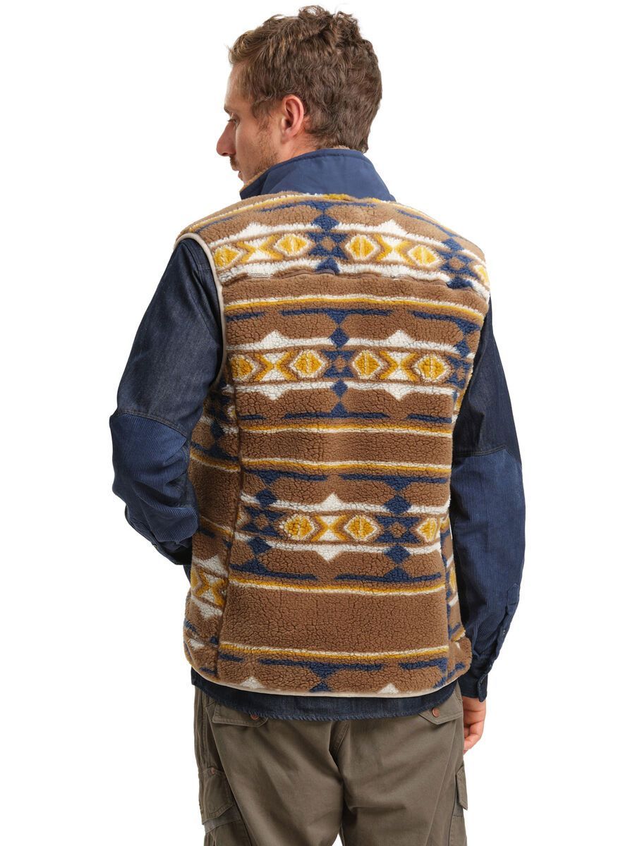 Elevenate Men's Glacier Pile Vest, kelim - Bild 3