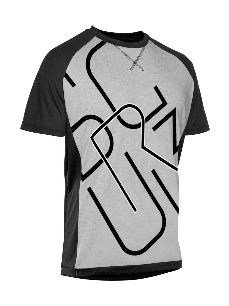 ION Tee SS Letters Scrub AMP, black - Bild 1