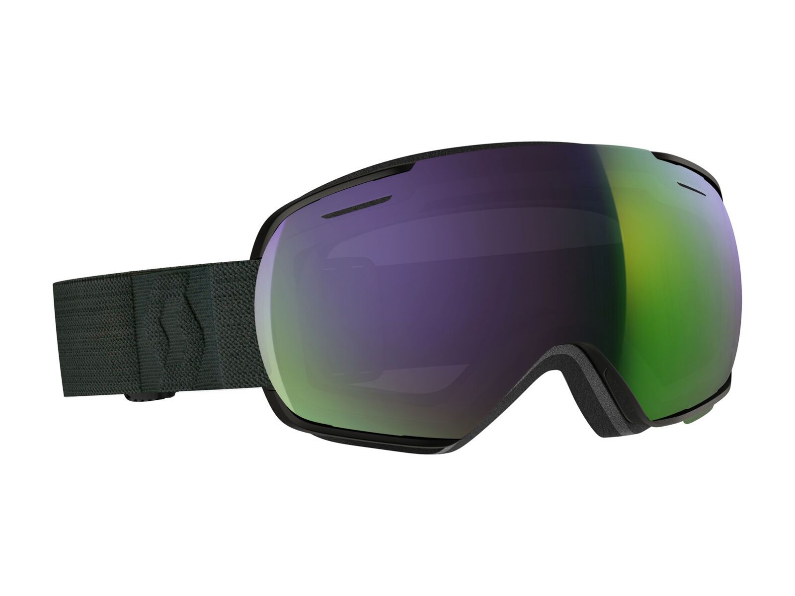 Scott Linx, black/Lens: enhancer green chrome - Bild 1