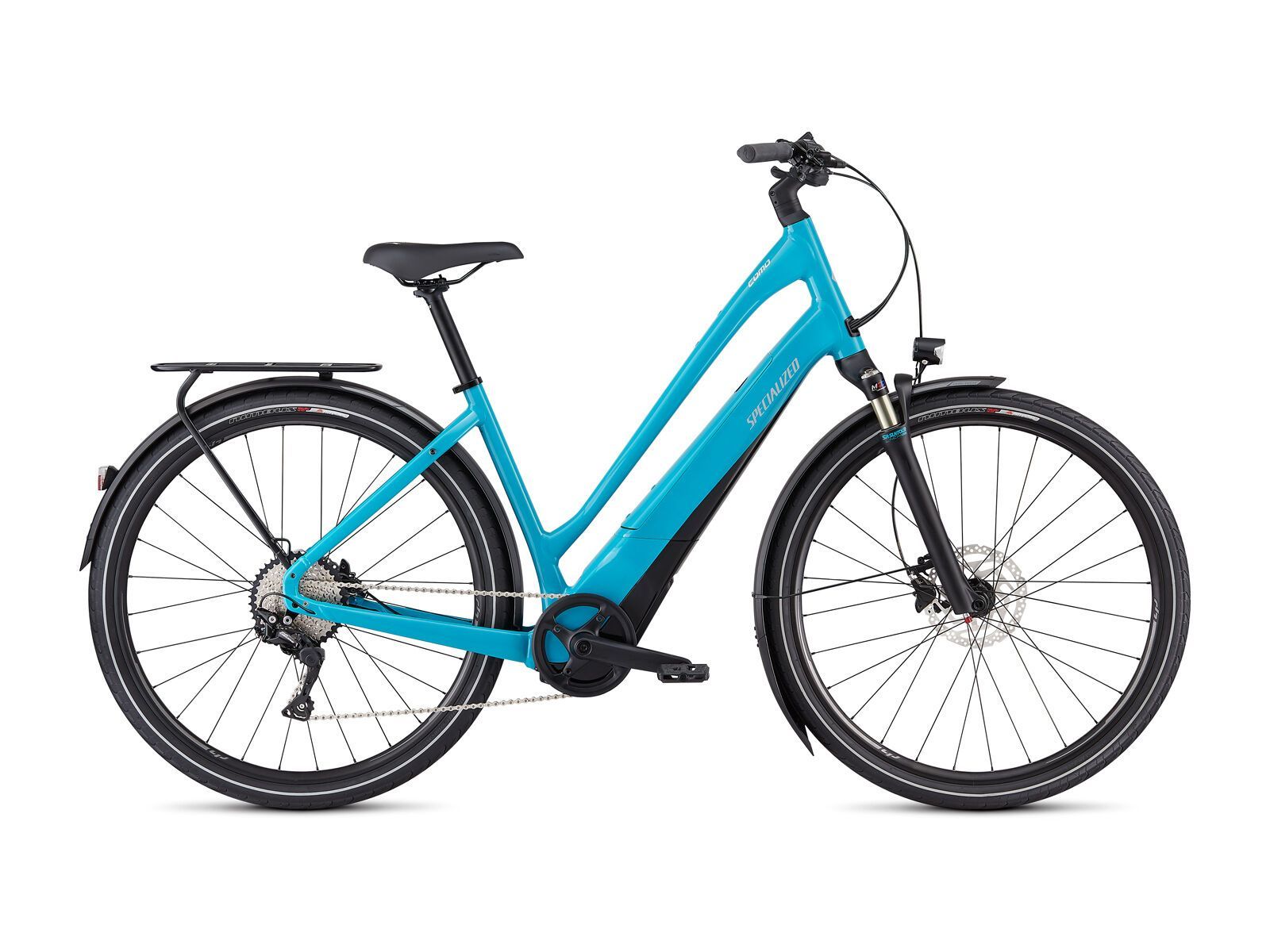 Specialized Turbo Como 4.0 Low Entry, aqua/black/chrome - Bild 1