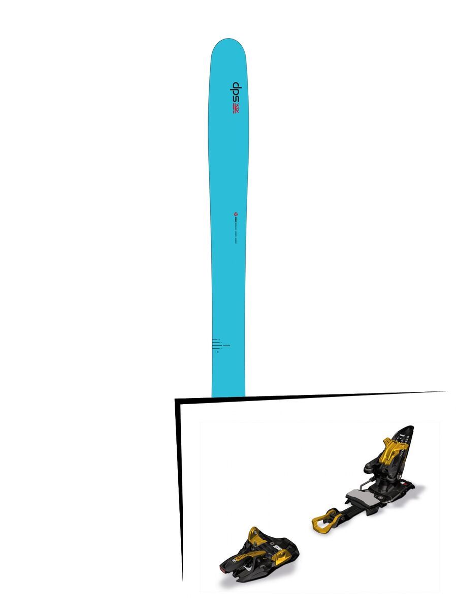 DPS Skis Set: Yvette 112 RP2 Hybrid 2016 + Marker Kingpin 13 - Bild 1