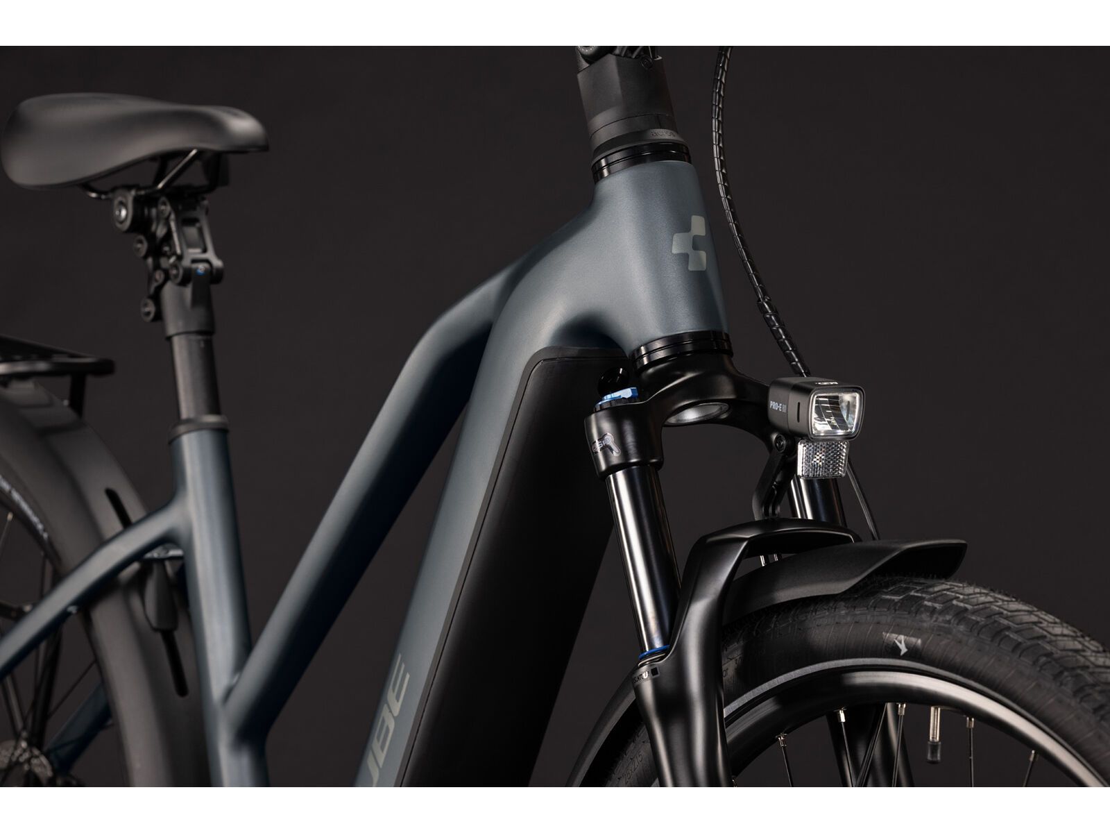 Cube Touring Hybrid Deluxe SLX 800 Trapeze, slabgrey´n´chrome - Bild 6