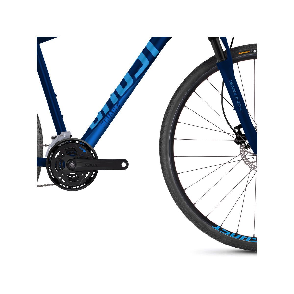 Ghost Square Cross 2.8 AL, night blue/navi blue/vibrant blue - Bild 3