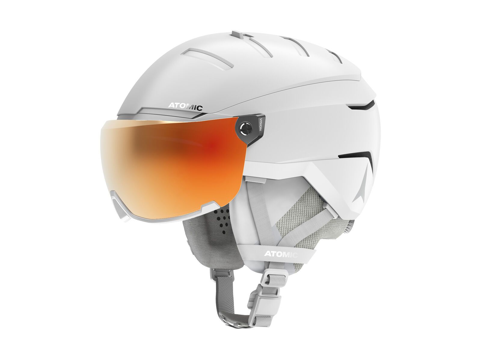 Atomic Savor GT AMID Visor, Red HD / white - Bild 2