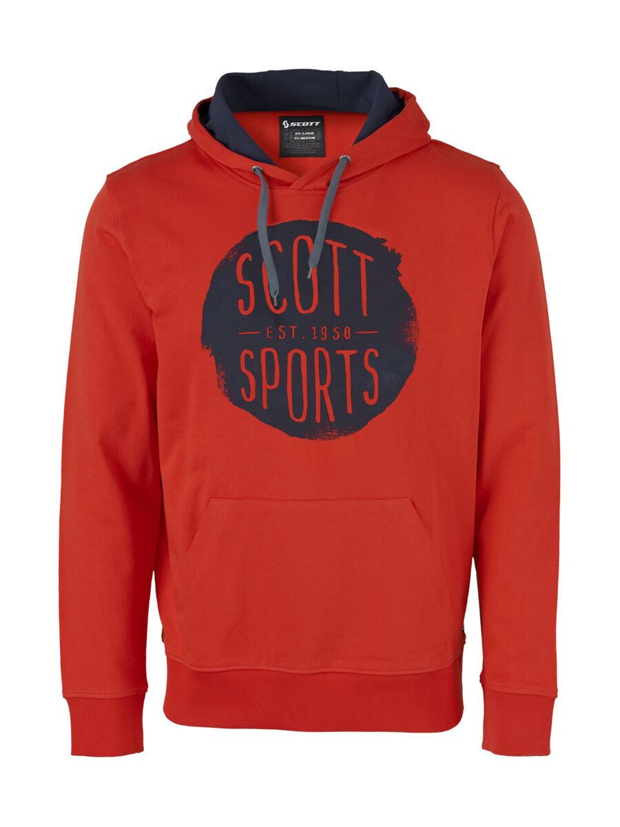 Scott 20 Vintage l/sl Hoody, fiery red - Bild 1