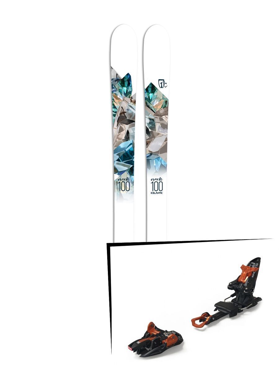 Set: Icelantic Oracle 100 2017 + Marker Kingpin 13 (2319335) - Bild 1