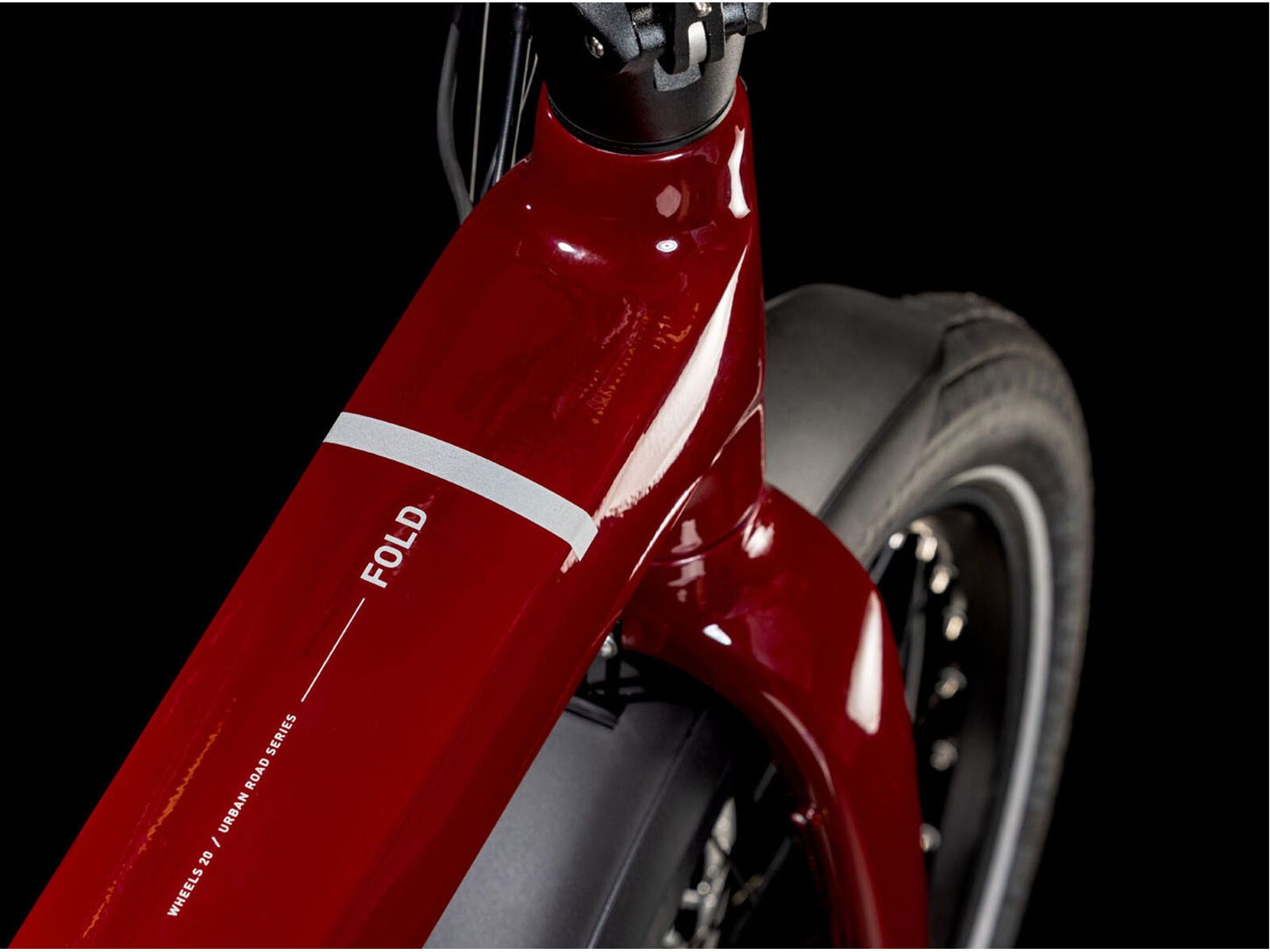 Cube Fold Hybrid 500, merlotred´n´reflex - Bild 2