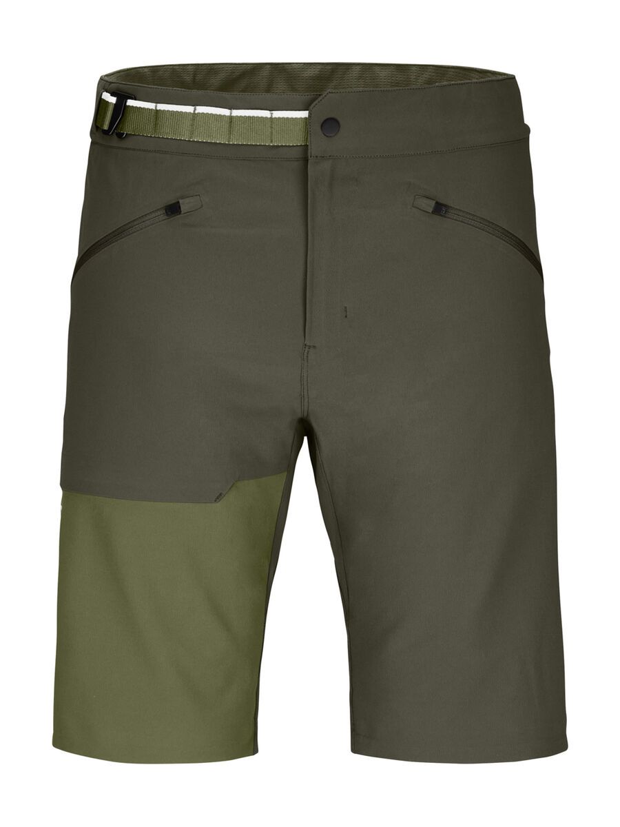 Ortovox Merino Shield Light Brenta Shorts M, dark wild herbs - Bild 1