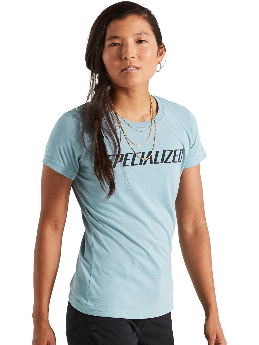 Specialized Women's Wordmark Short Sleeve Tee, arctic blue - Bild 2