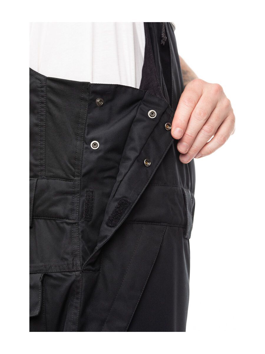 686 Men's Hot Lap Insulated Bib, black - Bild 8