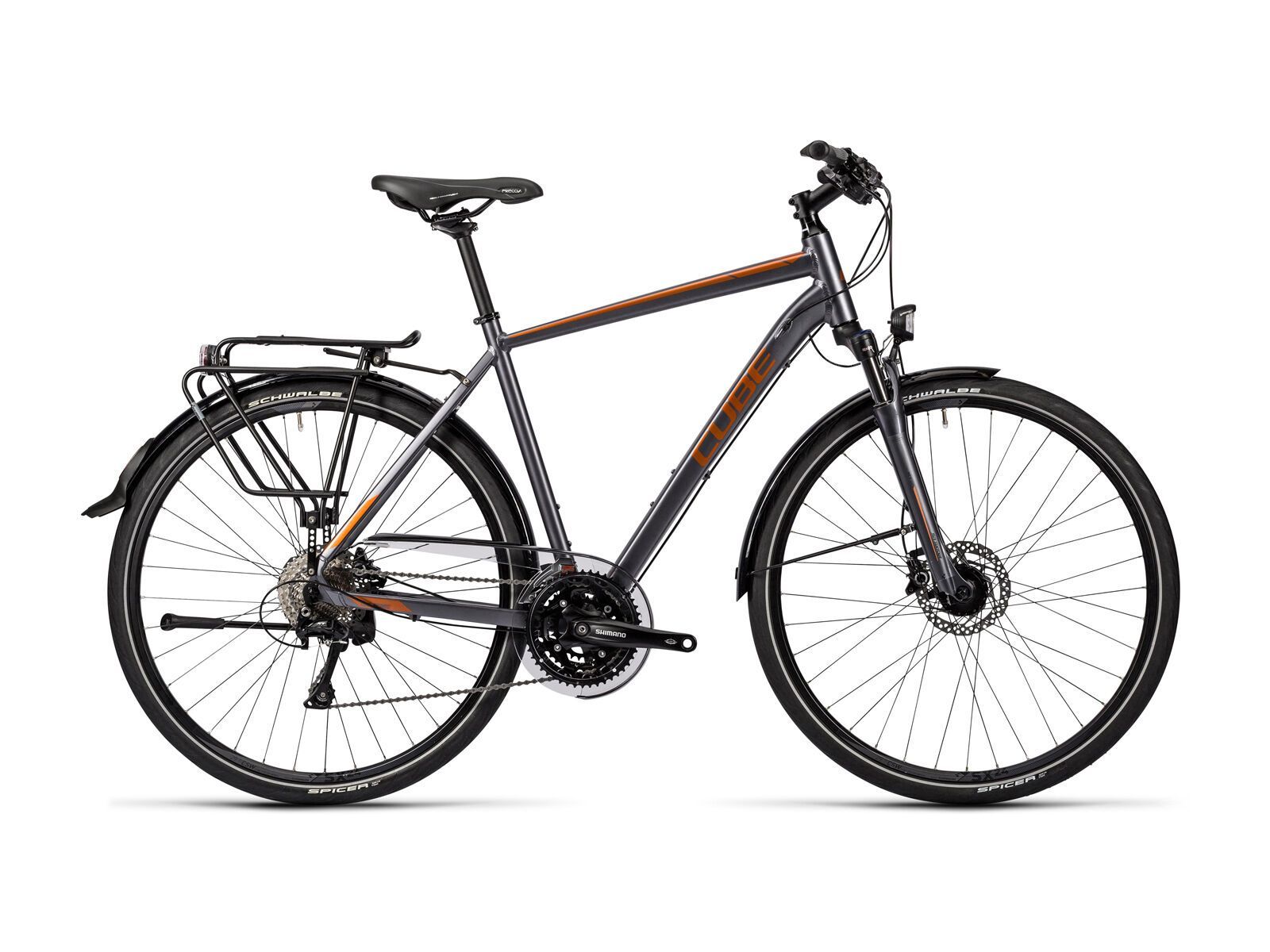 Cube Touring SL, grey black copper - Bild 1