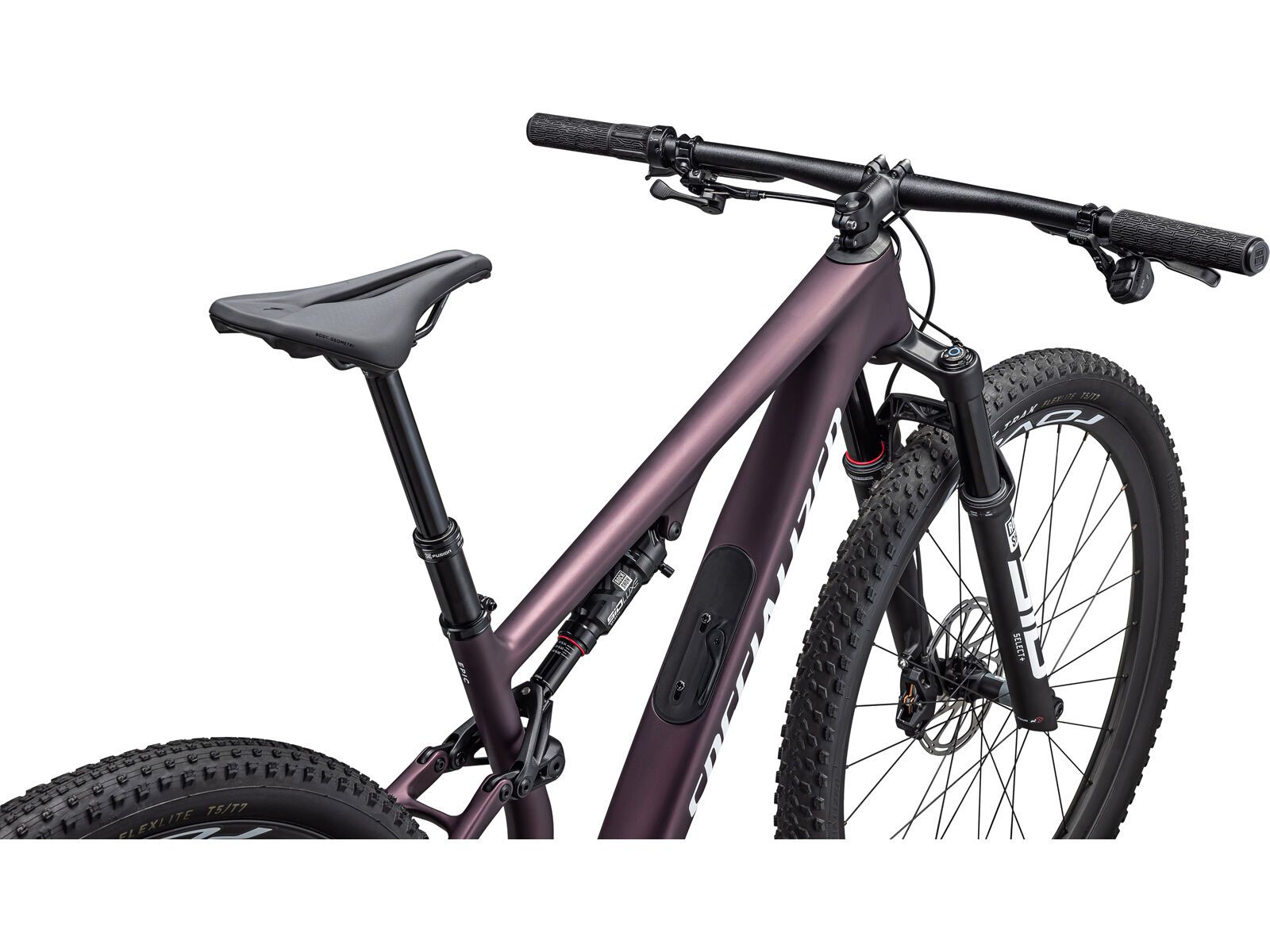Specialized Epic 8 Expert, satin bordeaux metallic/white - Bild 4
