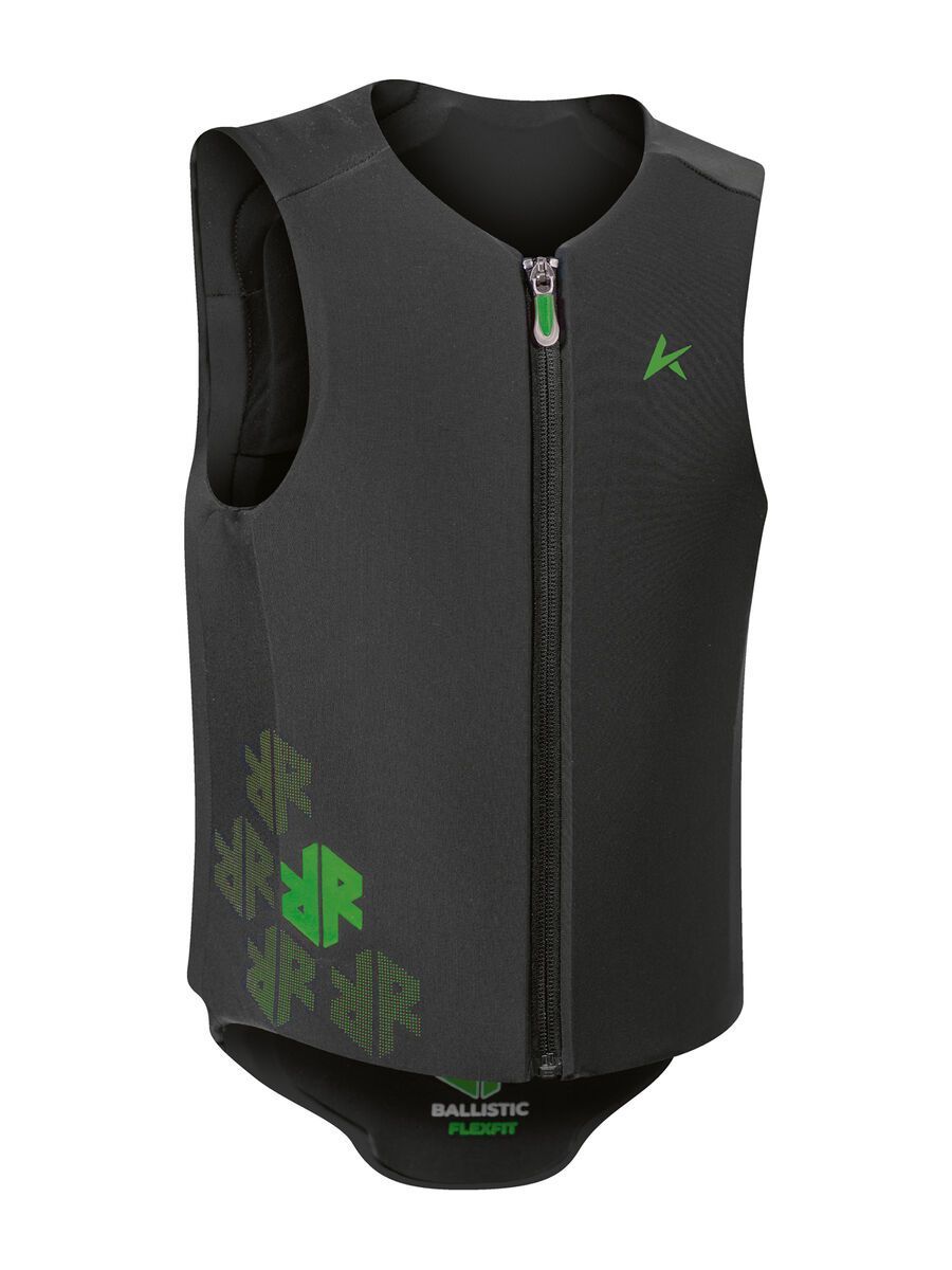 Komperdell Ballistic Flex Fit Pro JR, black/lime - Bild 1