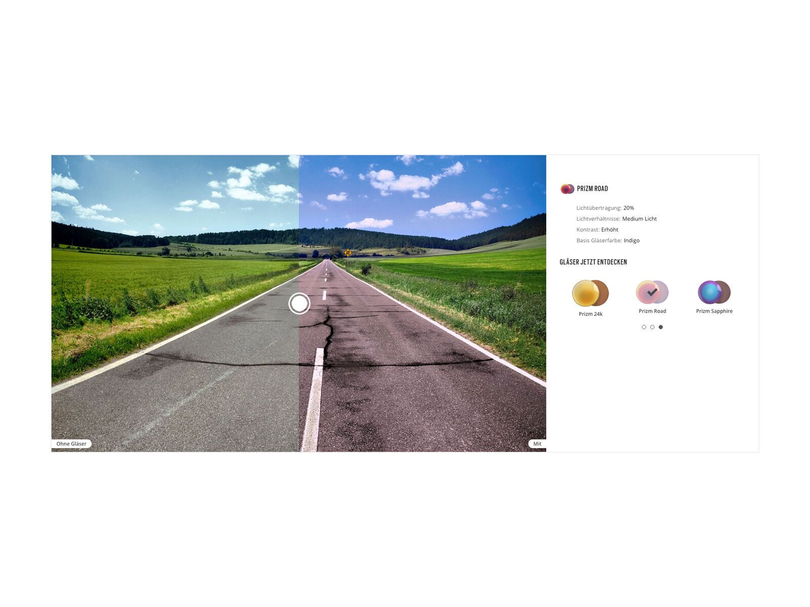 Oakley Mercenary Prizm, matte vampirella/Lens: prizm road - Bild 5