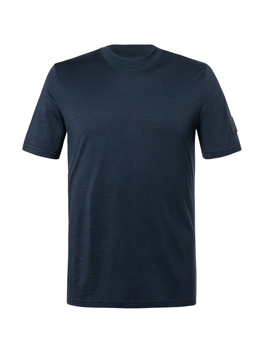 super.natural Casual Rib Bio J Tee Herren, blueberry - Bild 1