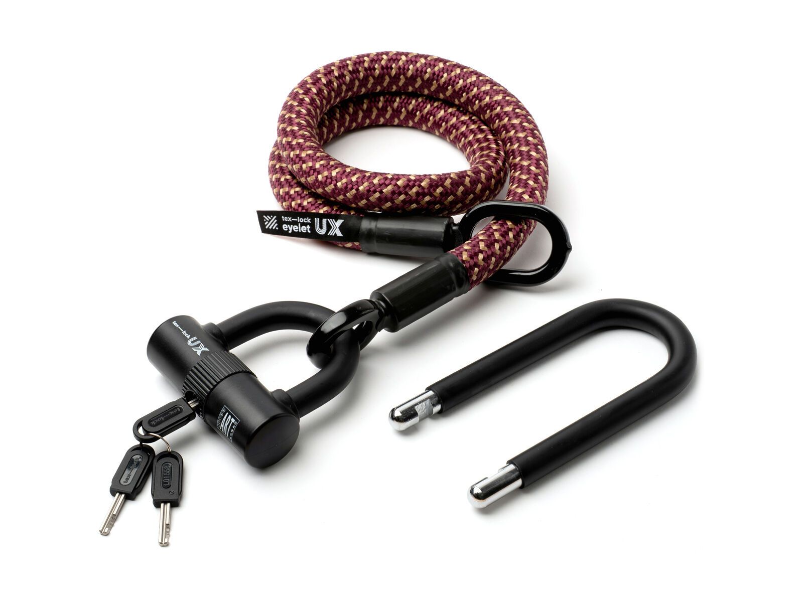 Tex-Lock Eyelet UX-Lock 100 cm, chateau red - Bild 1