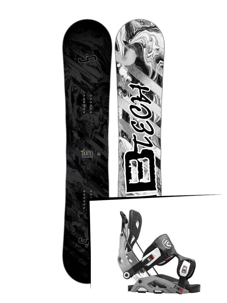 Set: Lib Tech Sk8 Banana 2017 + Flow Fuse (1513142S) - Bild 1